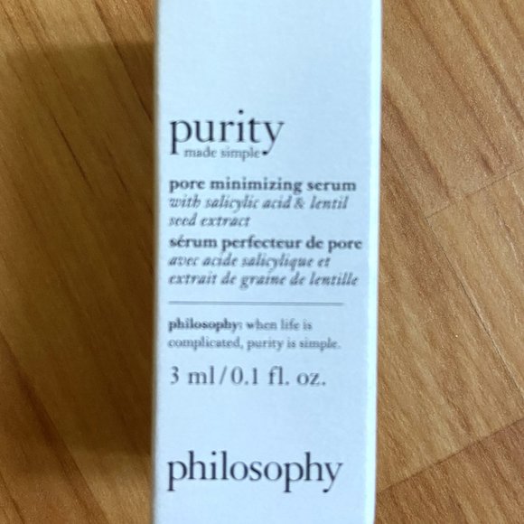 Philosophy Purity made simple pore minimizing serum 3 ml / .1 fl oz - Picture 4 of 5